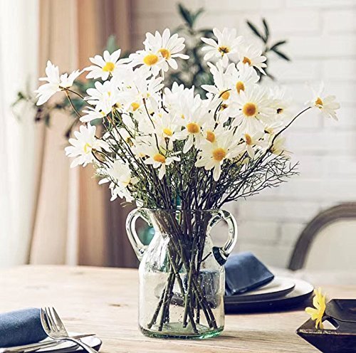 Amazon.com: Artfen 10pcs Artificial Daisy Flowers Flower